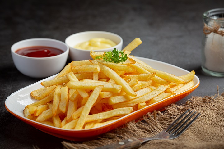 air fryer homemade fries