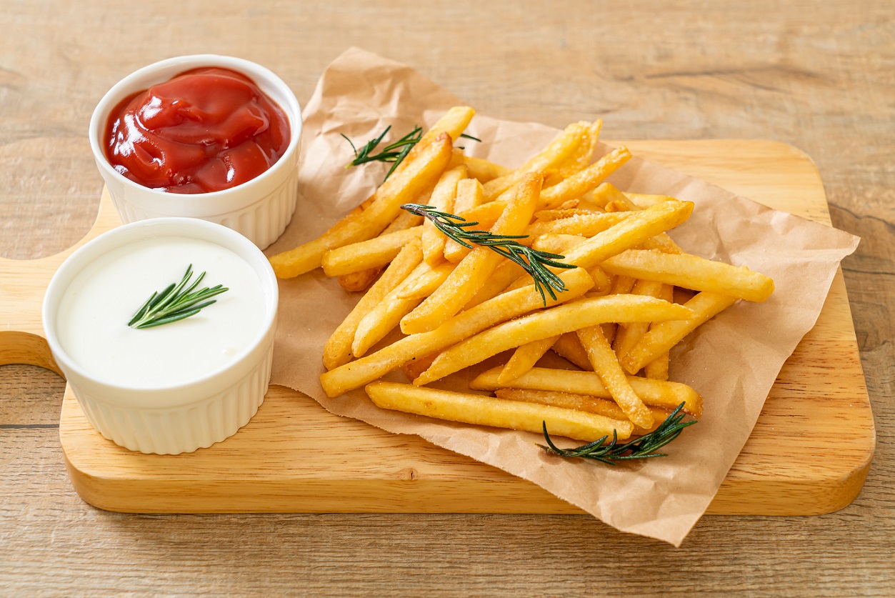 air fryer homemade fries