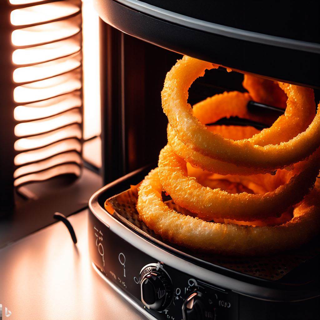 Frozen onion rings in air fryer