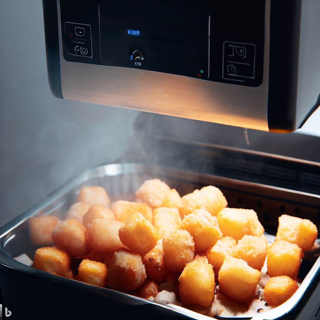 air fryer frozen tater tots