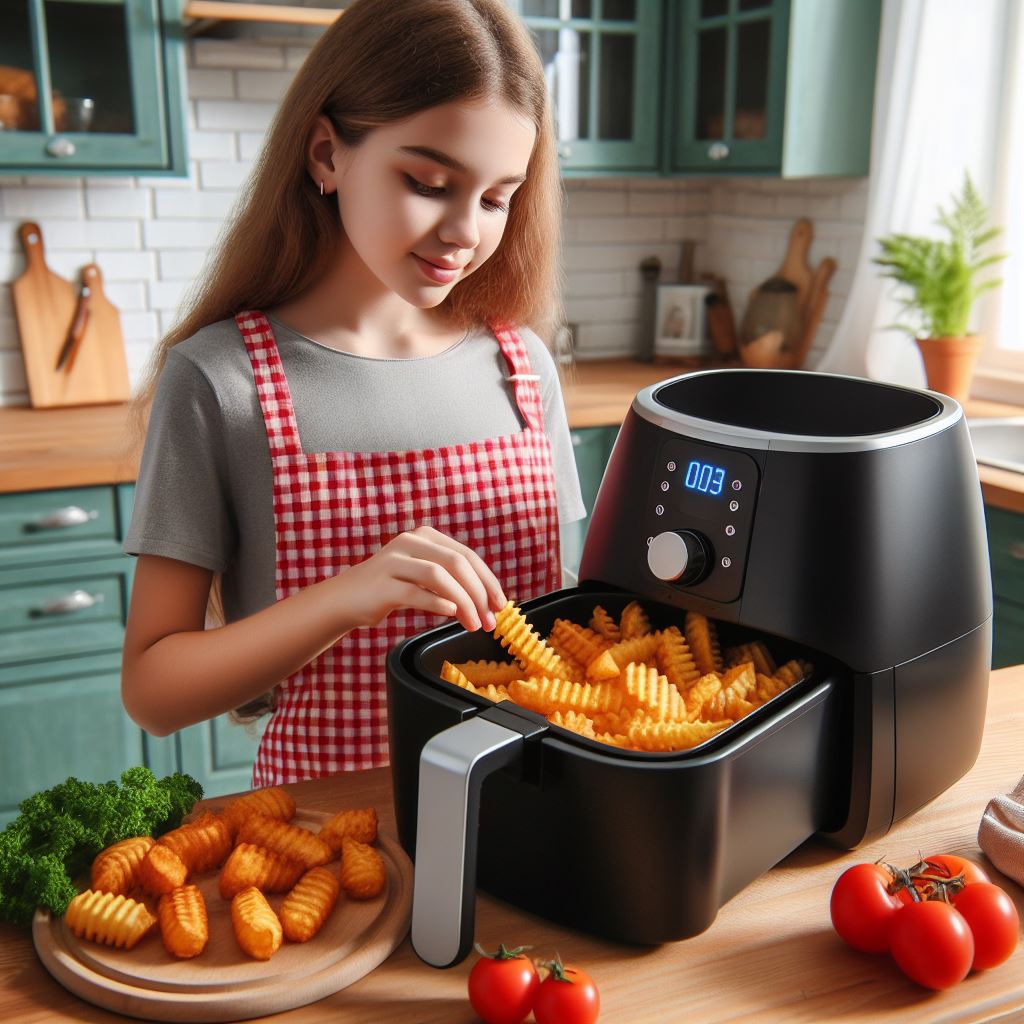 checkers fries air fryer