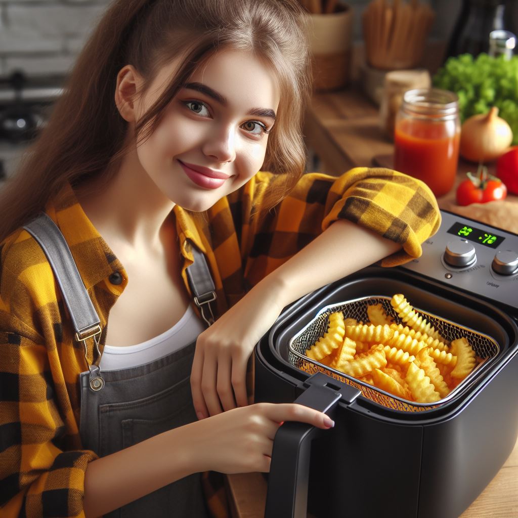 checkers fries air fryer