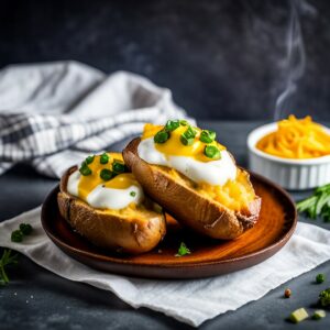 air fryer baked potato