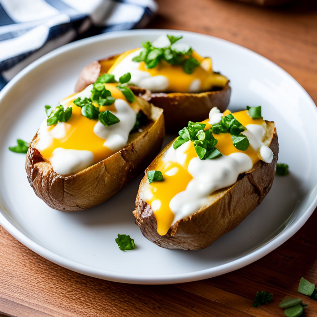 air fryer twice baked potatoes