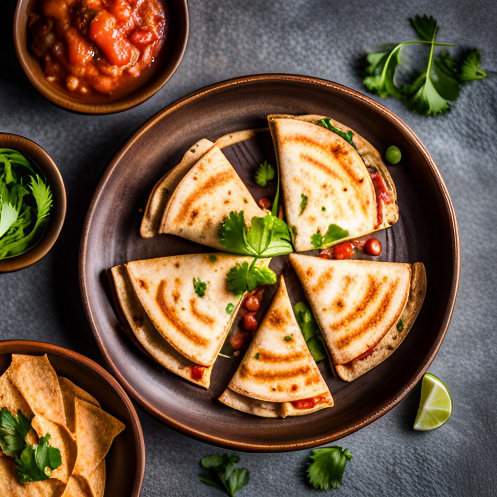 air fryer quesadilla