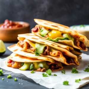 air fryer quesadilla