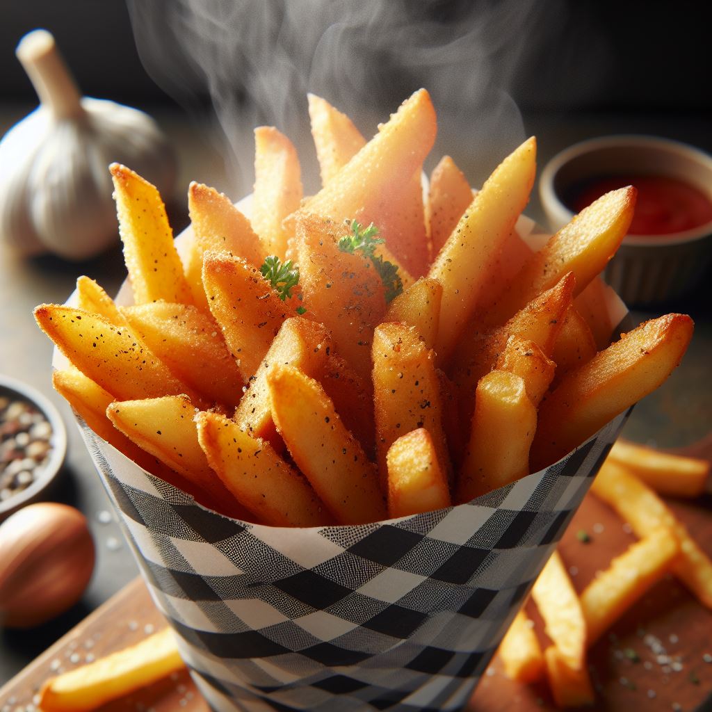 checkers fries air fryer