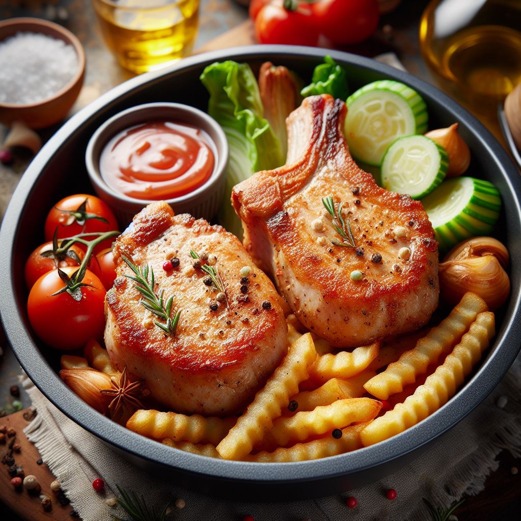 boneless pork chops in air fryer