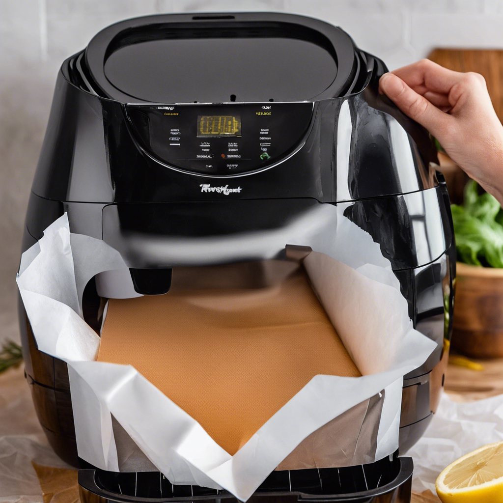 parchment paper in an air fryer