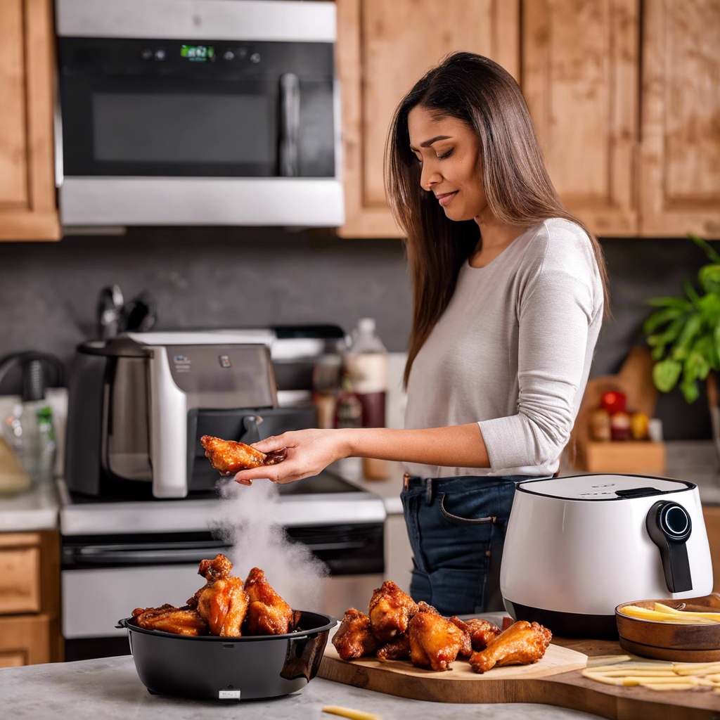 air fryer chicken wings frozen