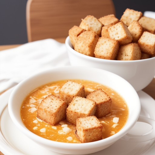 tofu croutons for soup air fryer