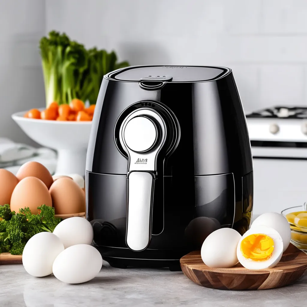 hard boiled eggs air fryer 200